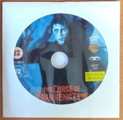 The CURSE OF FRANKENSTEIN - FRANKENSTEIN'IN LANETİ - PETER CUSHING - SNAPCASE DVD 2.EL