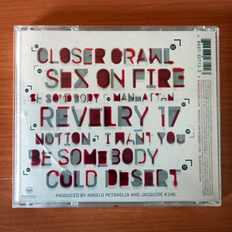 KINGS OF LEON – ONLY BY THE NIGHT (2008) - CD 2.EL