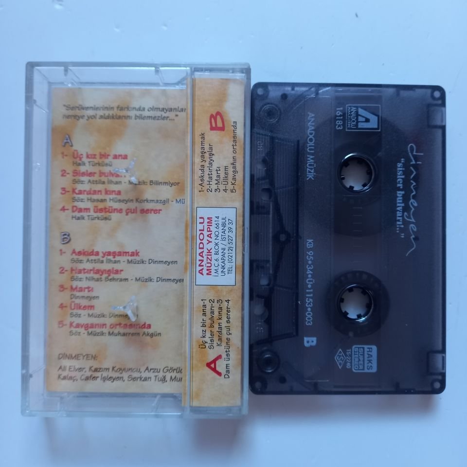 DİNMEYEN - SİSLER BULVARI (1995) - KASET 2.EL