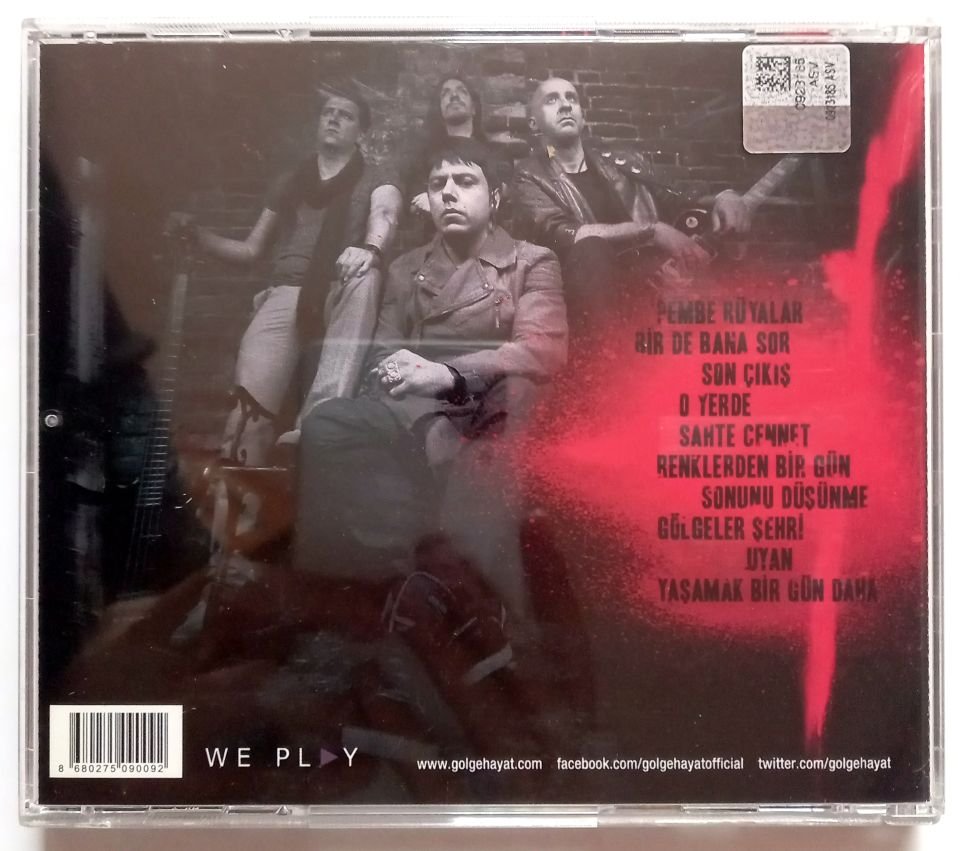 GÖLGE HAYAT – GÖLGE HAYAT (2012) - CD 2.EL