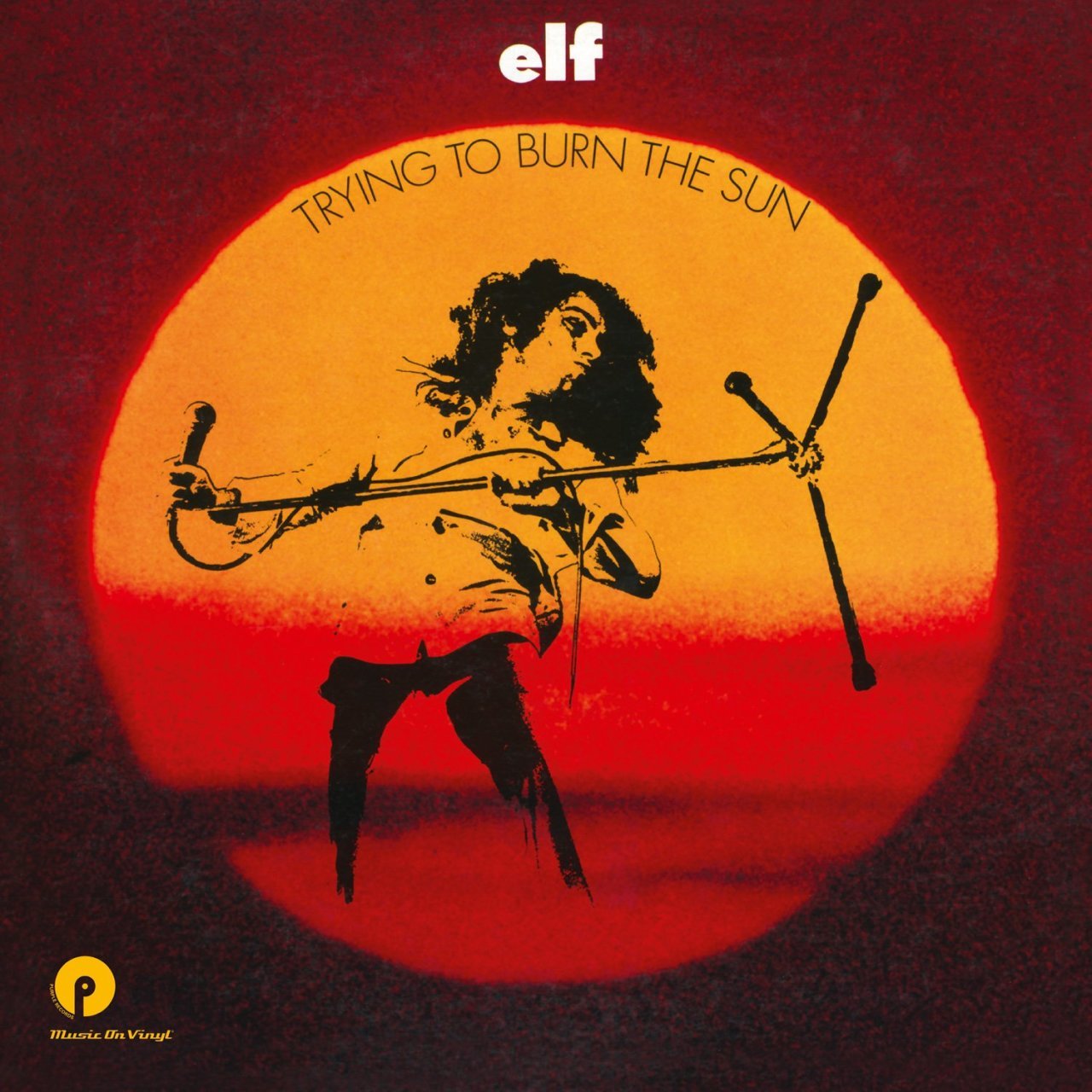 ELF - TRYING TO BURN THE SUN (1975) - PLAK SIFIR
