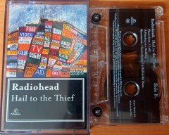 RADIOHEAD - HAIL TO THE THIEF CASSETTE MADE IN EU ''USED''