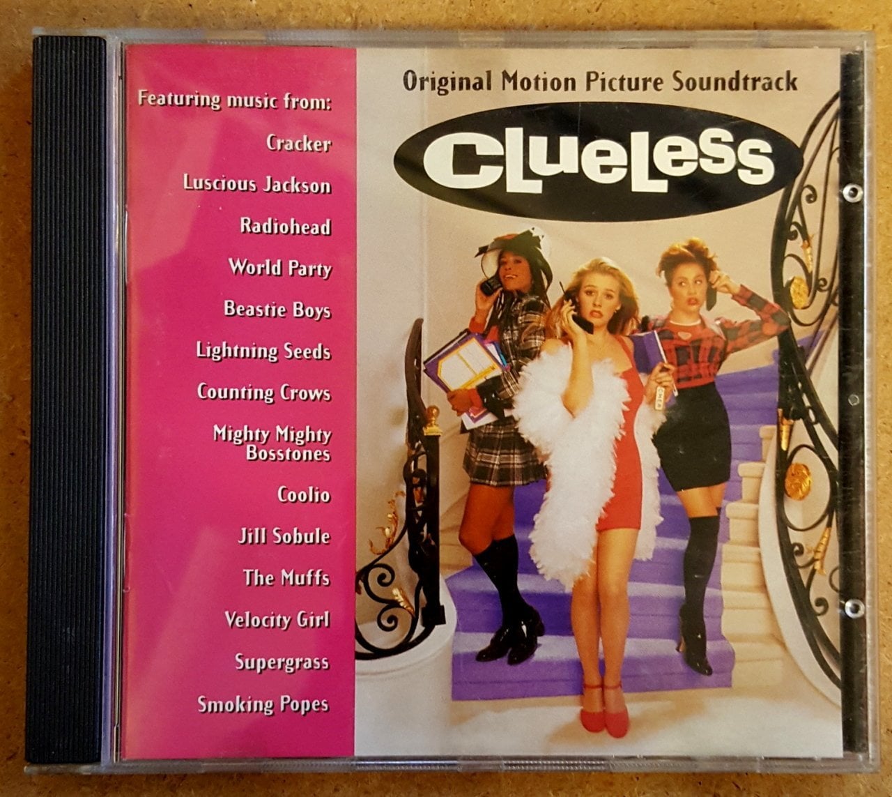 THE CLUELESS SOUNDTRACK (1995) CD RADIOHEAD CRACKER BEASTIE BOYS SUPERGRASS 2.EL