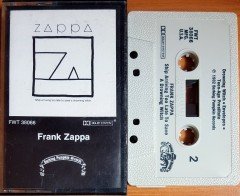 FRANK ZAPPA - SHIP ARRIVING TOO LATE TO SAVE A DROWNING WITCH (1982) MADE IN USA / BARKING PUMPKIN RECORDS KASET 2.EL