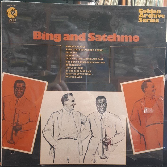 BING CROSBY & LOUIS ARMSTRONG - BING AND SATCHMO (1960) - SIFIR PLAK