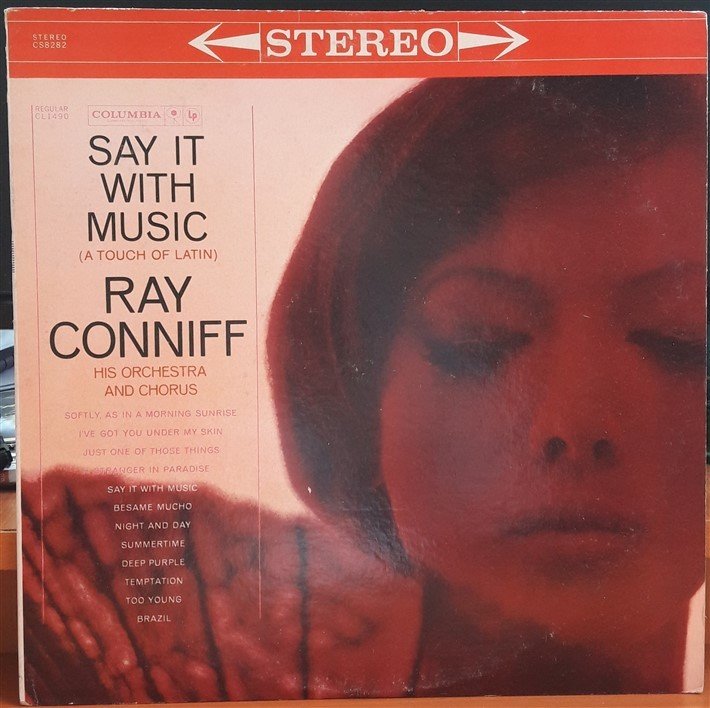 RAY CONNIFF - SAY IT WITH MUSIC - PLAK 2.EL