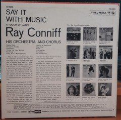 RAY CONNIFF - SAY IT WITH MUSIC - PLAK 2.EL