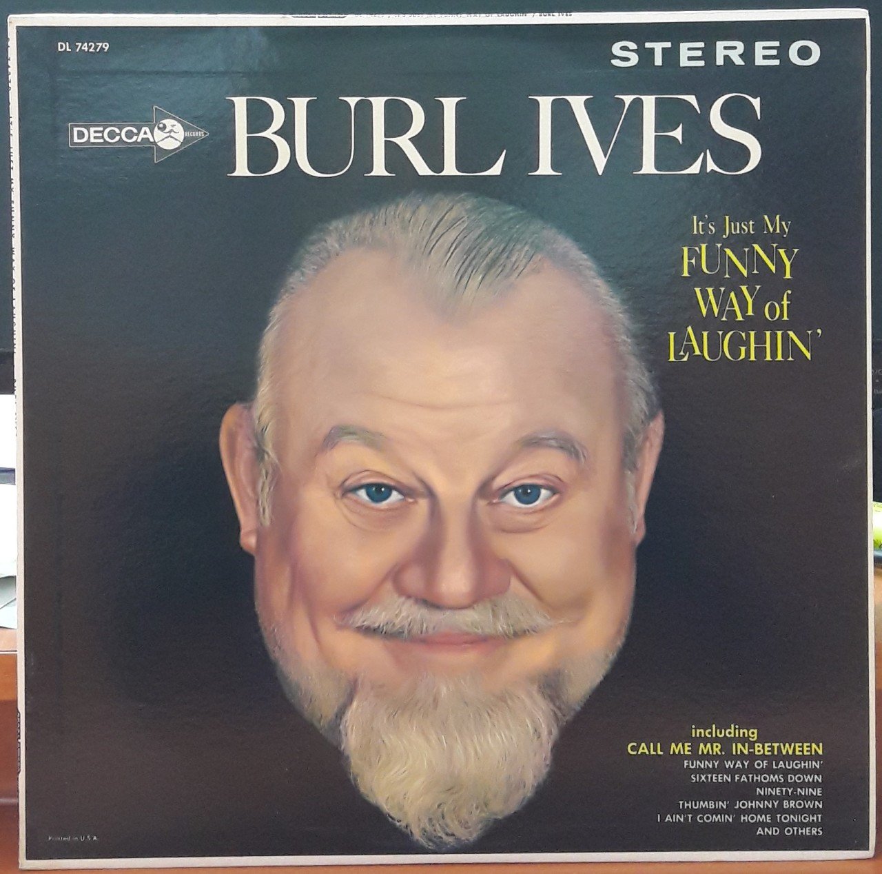 BURL IVES - IT'S JUST MY FUNNY WAY OF LAUGHIN' - PLAK 2.EL