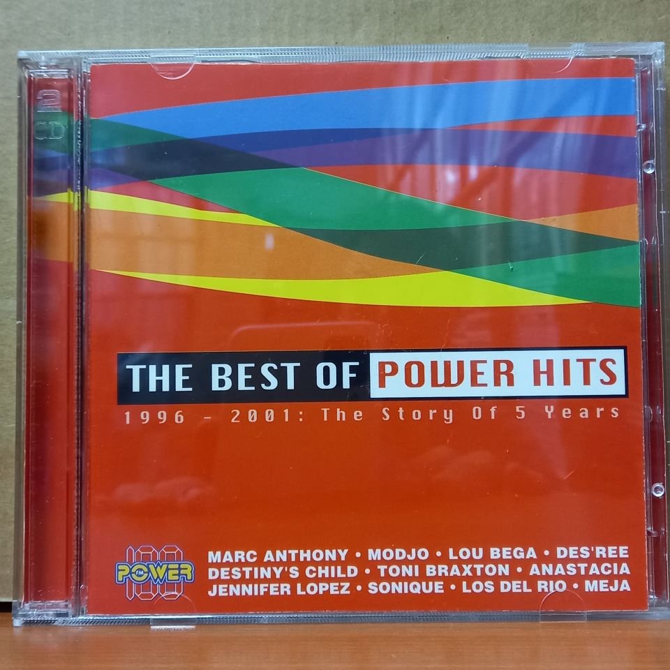 THE BEST OF POWER HITS / MARC ANTHONY, MODJO, LOU BEGA, DESTINY'S CHILD, JENNIFER LOPEZ - 2CD 2.EL