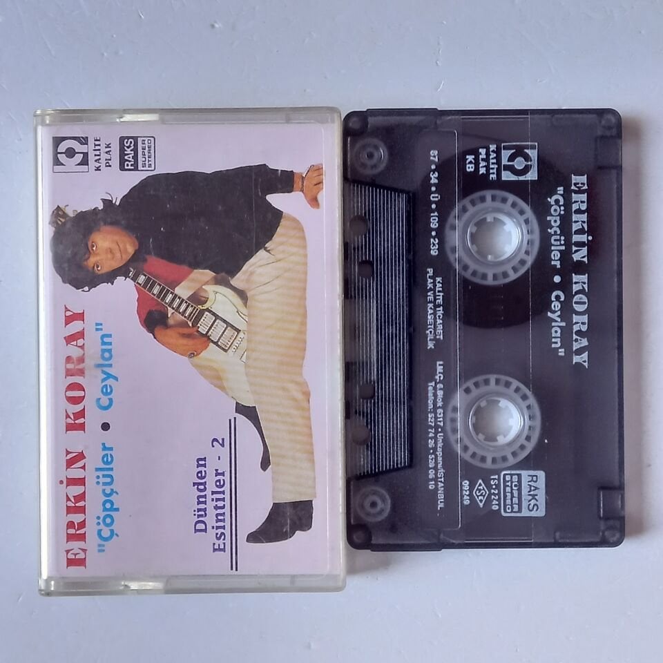ERKİN KORAY - ÇÖPÇÜLER / CEYLAN (1987) - KASET 2.EL