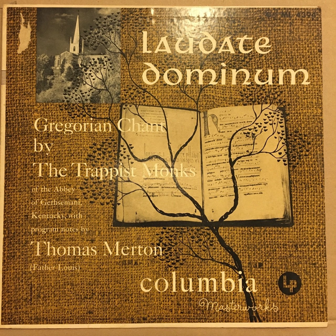 GREGORIAN CHANTS BY THE TRAPPIST MONKS, LAUDATE DOMINUM (1951) MONO 2.EL PLAK