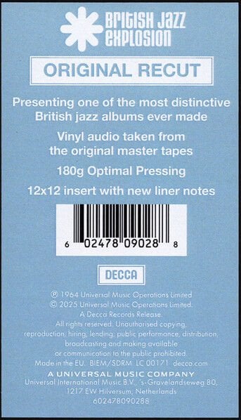 ZBIGNIEW NAMYSLOWSKI MODERN JAZZ QUARTET - LOLA (1964) - LP 180GR 2025 EDITION SIFIR PLAK