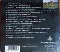 ITALIAN MIRACLES - A JOURNEY INTO WINE AND MUSIC / AAGE KVALBEIN: CELLO (1999) KIRKELIG KULTURVERKSTED CD SIFIR