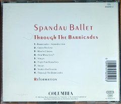 SPANDAU BALLET - THROUGH THE BARRICADES (1986) - CD 2.EL