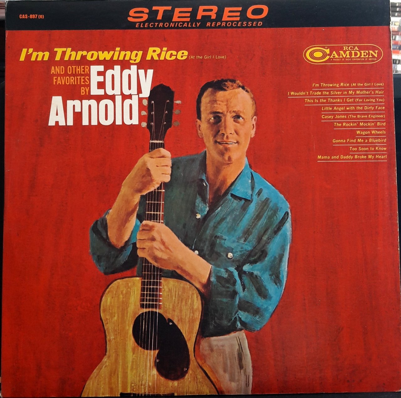 EDDY ARNOLD - I'M THROWING RICE (1965) - PLAK 2.EL
