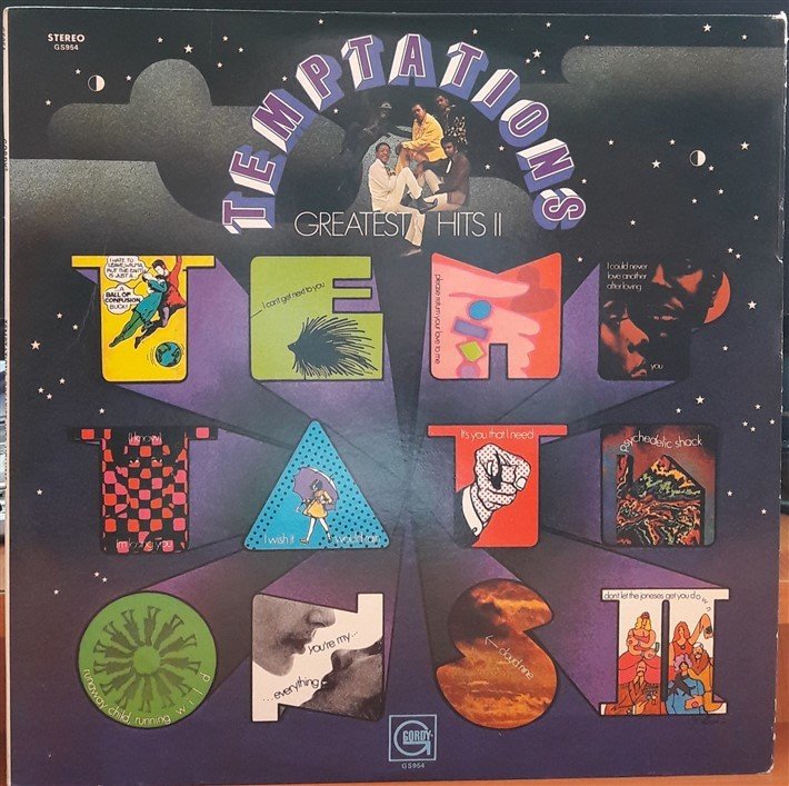 TEMPTATIONS - GREATEST HITS II (1970) - PLAK 2.EL