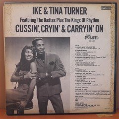 IKE & TINA TURNER - CUSSIN', CRYIN' & CARRYIN'ON (1969) - PLAK 2.EL
