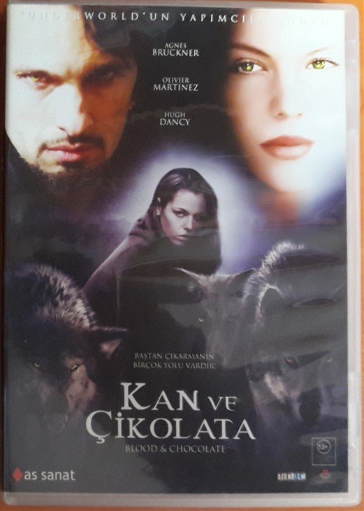 KAN VE ÇİKOLATA - BLOOD & CHOCOLATE - AGNES BRUCKNER - DVD 2.EL