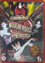 MOULIN ROUGE (2001) - KIRMIZI DEĞİRMEN - NICOLE KIDMAN - EWAN McGREGOR - BAZ LUHRMANN - 2DVD 2.EL