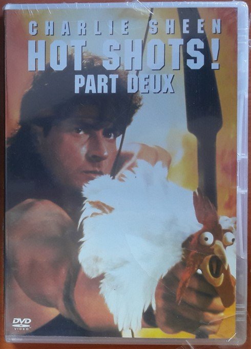 HOT SHOOTS! PART DEUX - CHARLIE SHEEN - DVD SIFIR TR ALTYAZI YOKTUR