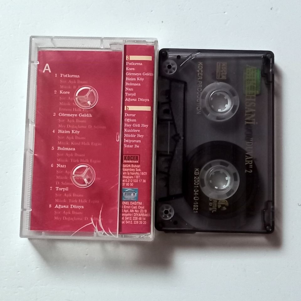 AŞIK İHSANİ - DUVAR 2 (2001) - KASET 2.EL