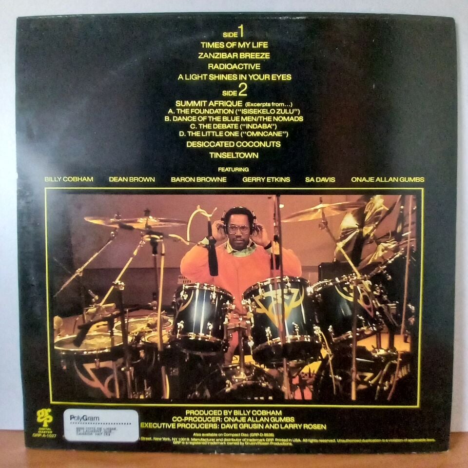 BILLY COBHAM – POWERPLAY (1986) - LP 2.EL PLAK