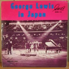 GEORGE LEWIS IN JAPAN (1963) LP 2.EL