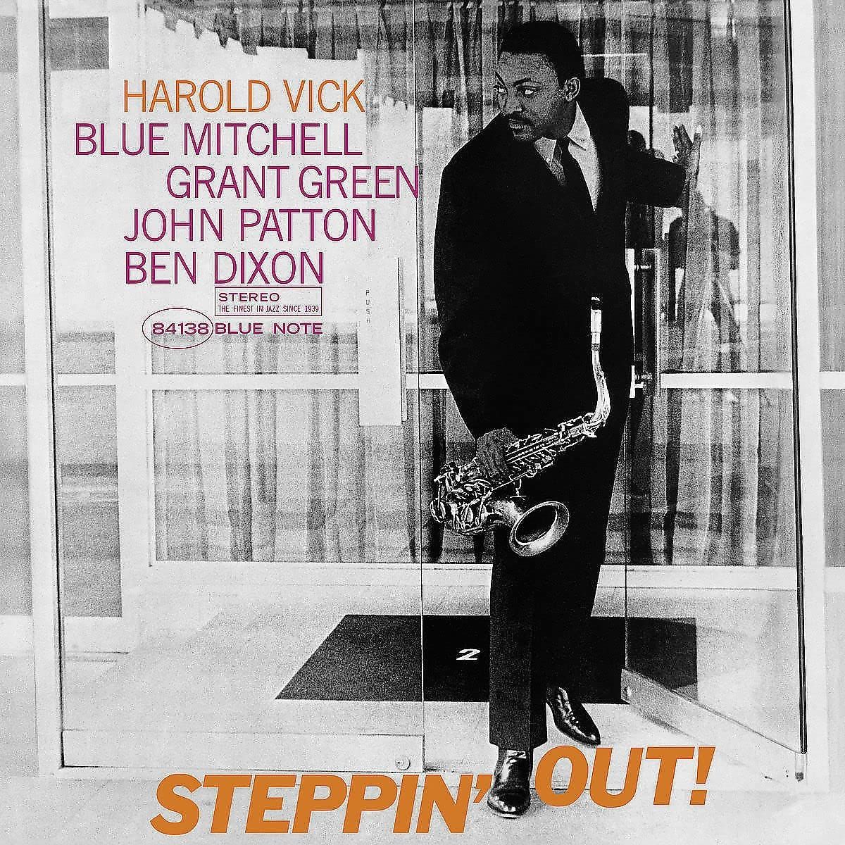 HAROLD WICK - STEPPIN OUT (1963) - LP BLUE NOTE TONE POET SERIES 180GR 2022 EDITION SIFIR PLAK