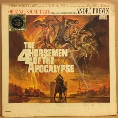 THE 4 HORSEMEN OF THE APOCALYPSE SOUNDTRACK ANDRE PREVIN 1962 2.EL PLAK
