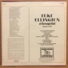 DUKE ELLINGTON AT CARNEGIE HALL 1943, 1977 2.EL PLAK