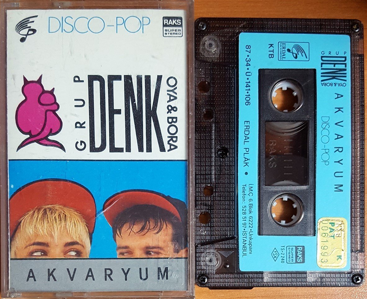 GRUP DENK / OYA & BORA - AKVARYUM (1987) ERDAL  KASET 2.EL