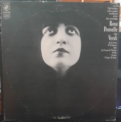 ROSA PONSELLE SINGS VERDI - PLAK 2.EL