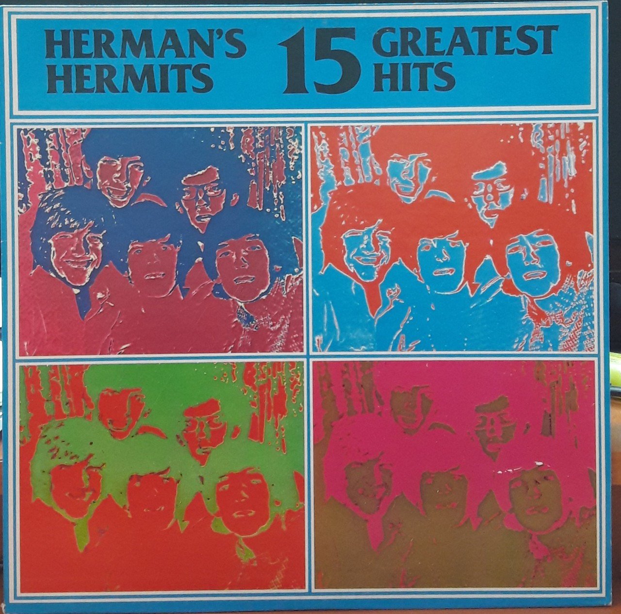 HERMAN HERMITS - 15 GREATEST HITS - PLAK 2.EL