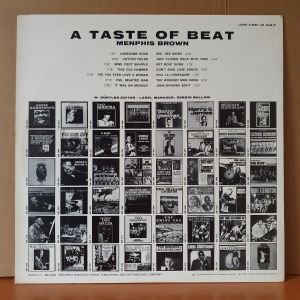 MEMPHIS BROWN - A TASTE OF BEAT (1970) - LP 2.EL PLAK