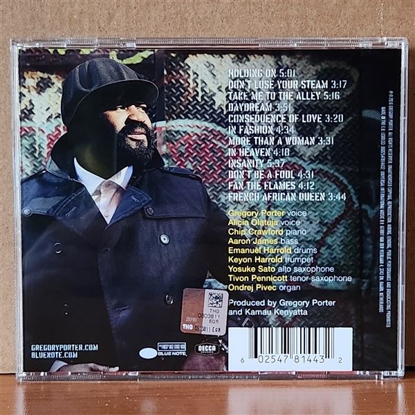 GREGORY PORTER – TAKE ME TO THE ALLEY (2016) - CD 2.EL