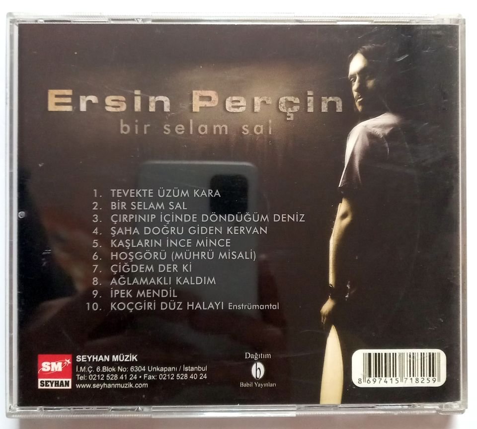 ERSİN PERÇİN - BİR SELAM SAL (2008) - CD 2.EL