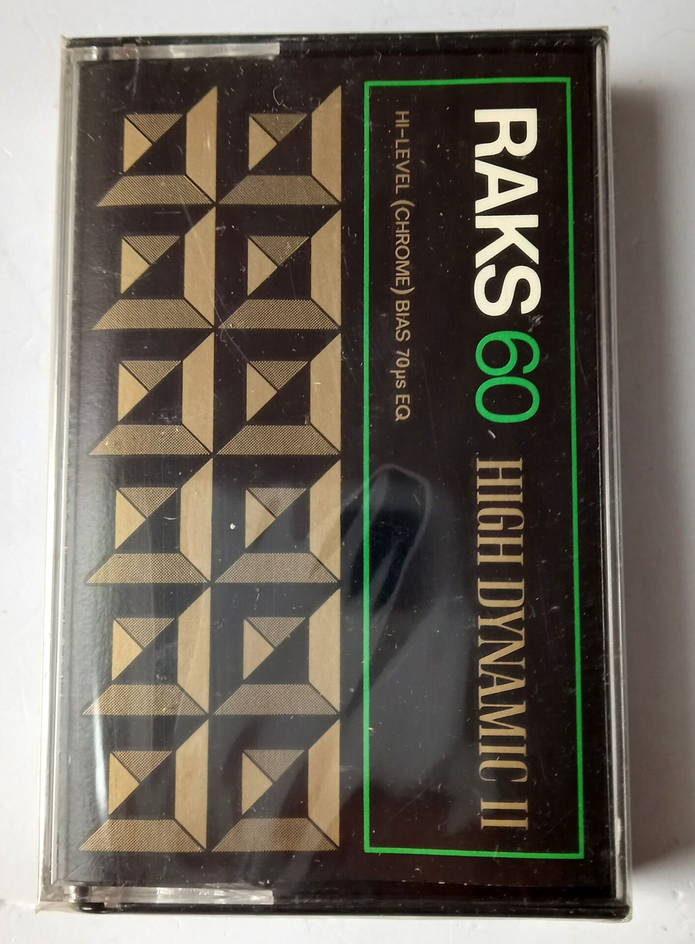 RAKS 60 / HIGH DYNAMIC II /MADE IN TURKEY - BOŞ KASET AMBALAJINDA SIFIR