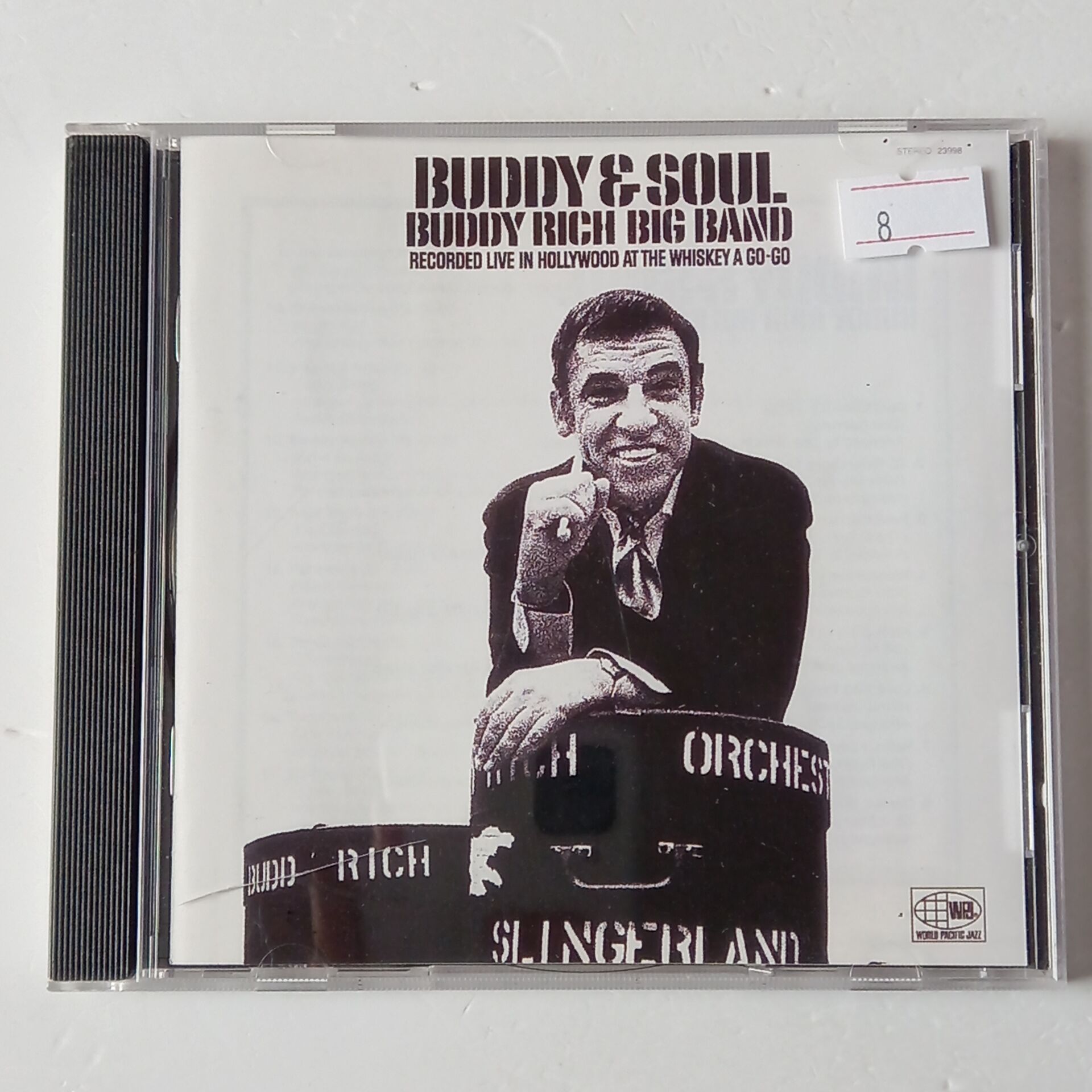 BUDDY RICH BIG BAND – BUDDY & SOUL (1969) - CD REMASTERED 2000 REISSUE 2.EL