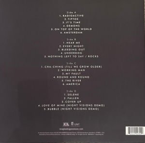 IMAGINE DRAGONS - NIGHT VISIONS (2012) - 2LP 2022 10TH ANN. LIMITED EDITION SIFIR PLAK