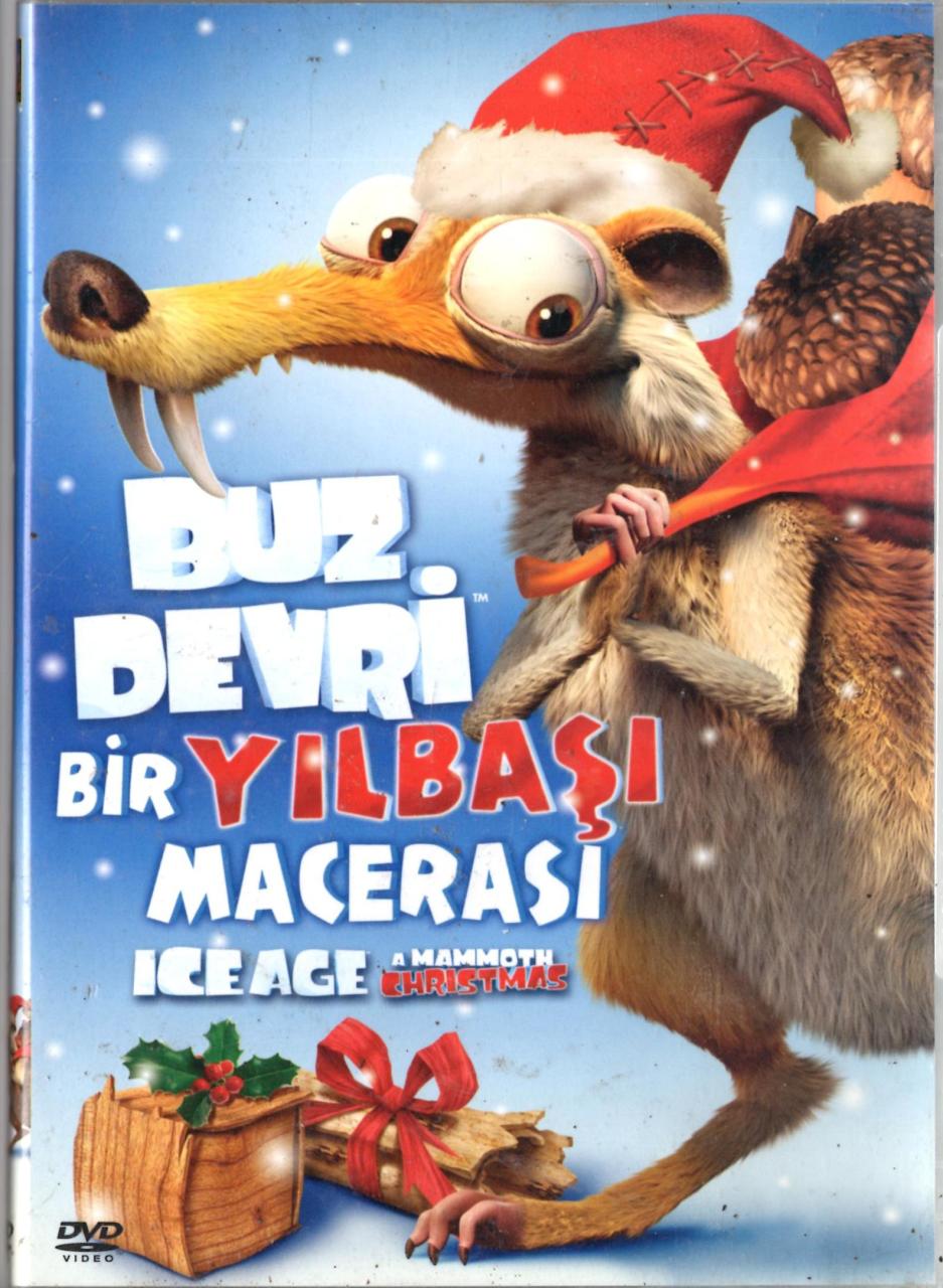 ICE AGE A MAMMOTH CHRISTMAS - BUZ DEVRİ BİR YILBAŞI MACERASI - PIXAR ANİMASYON - DVD 2.EL