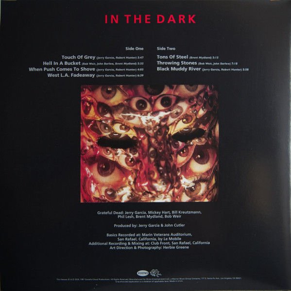 GRATEFUL DEAD - IN THE DARK (1987) - LP 2024 REMASTERED SIFIR PLAK
