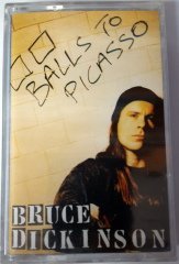 BRUCE DICKINSON - BALLS TO PICASSO (1994) KENT CASSETTE MADE IN TURKEY ''NEW''
