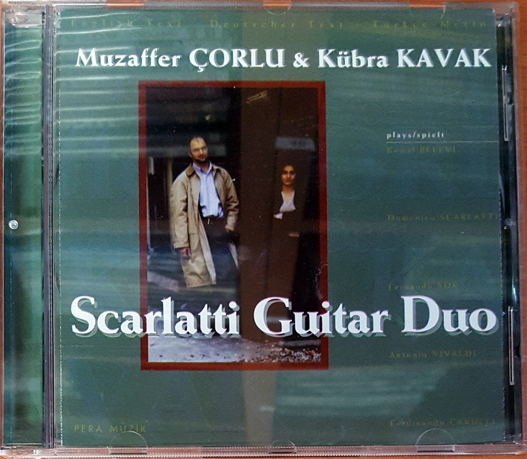 MUZAFFER ÇORLU & KÜBRA KAVAK / SCARLATTI GUITAR DUO CD 2.EL
