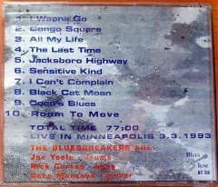 JOHN MAYAL AND THE BLUESBREAKERS - MAYALLAPOLIS BLUES CD 2.EL