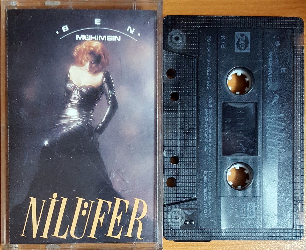 NİLÜFER - SEN MÜHİMSİN (1990) YAŞAR KEKEVA KASET 2.EL