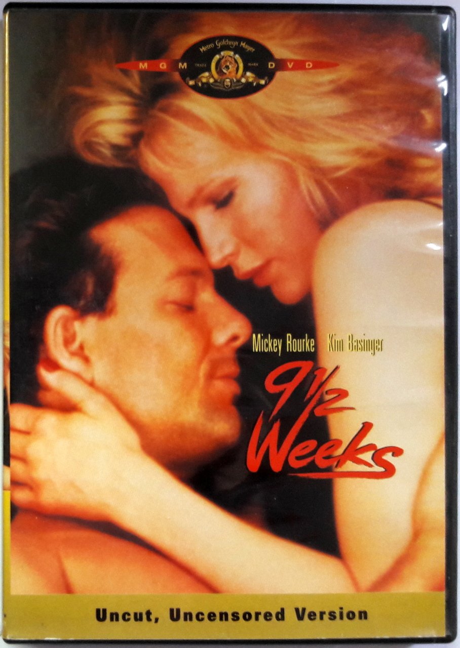 9 ½ HAFTA - 9 ½ WEEKS - MICKEY ROURKE - KIM BASINGER - DVD 2.EL 1. BÖLGE
