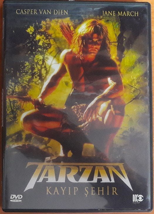 TARZAN KAYIP ŞEHİR - TARZAN AND THE LOST CITY - CASPER VAN DIEN - DVD 2.EL