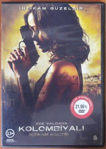 KOLOMBİYALI - COLOMBIANA - ZOE SALDANA - DVD 2.EL