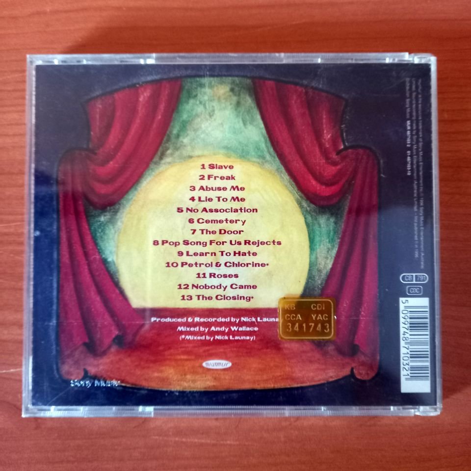 SILVERCHAIR – FREAK SHOW (1996) - CD 2.EL
