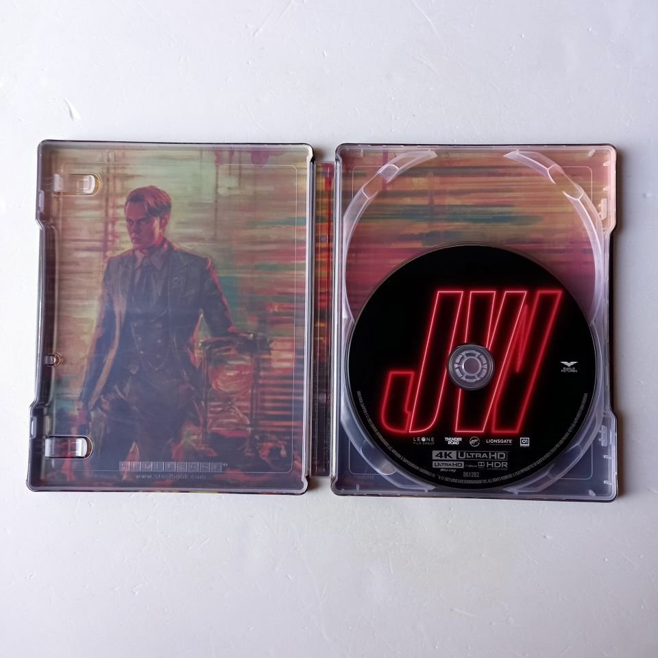 JOHN WICK: CHAPTER 4 - KEANU REEVES, LAURENCE FISHBURNE - YÖN.: CHAD STAHELSKI - BLU-RAY 4K STEELBOOK METAL KUTU 2.EL TÜRKÇE ALTYAZI YOKTUR